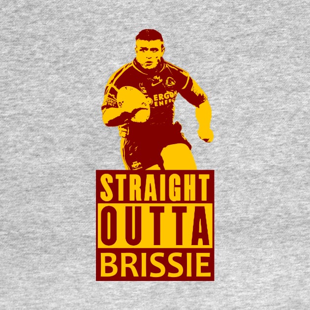 Brisbane Broncos - Shane Webcke - STRAIGHT OUTTA BRISSIE! by OG Ballers